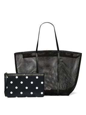 Victorias Secret’s Mesh Tote and Pouch